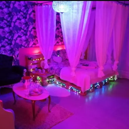 Romantisme Et Glamour 2 Avec , Clim Et Jardin דירה