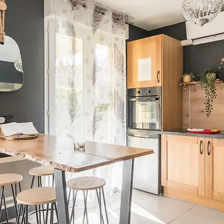 Romantisme Et Glamour 2 Avec , Clim Et Jardin דירה דיז'ון